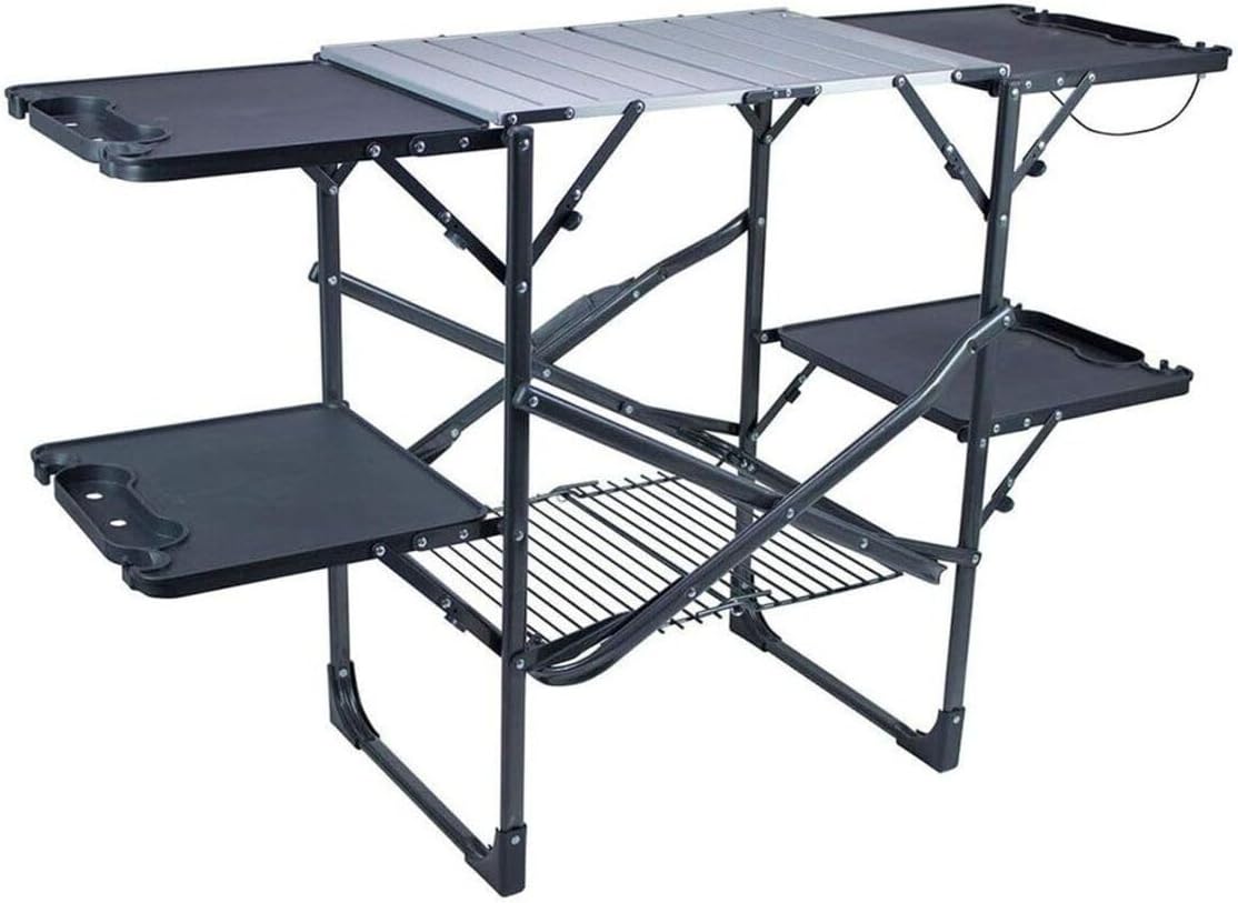 Folding Picnic Table - Mesa de Cozinha Portátil Dobrável para