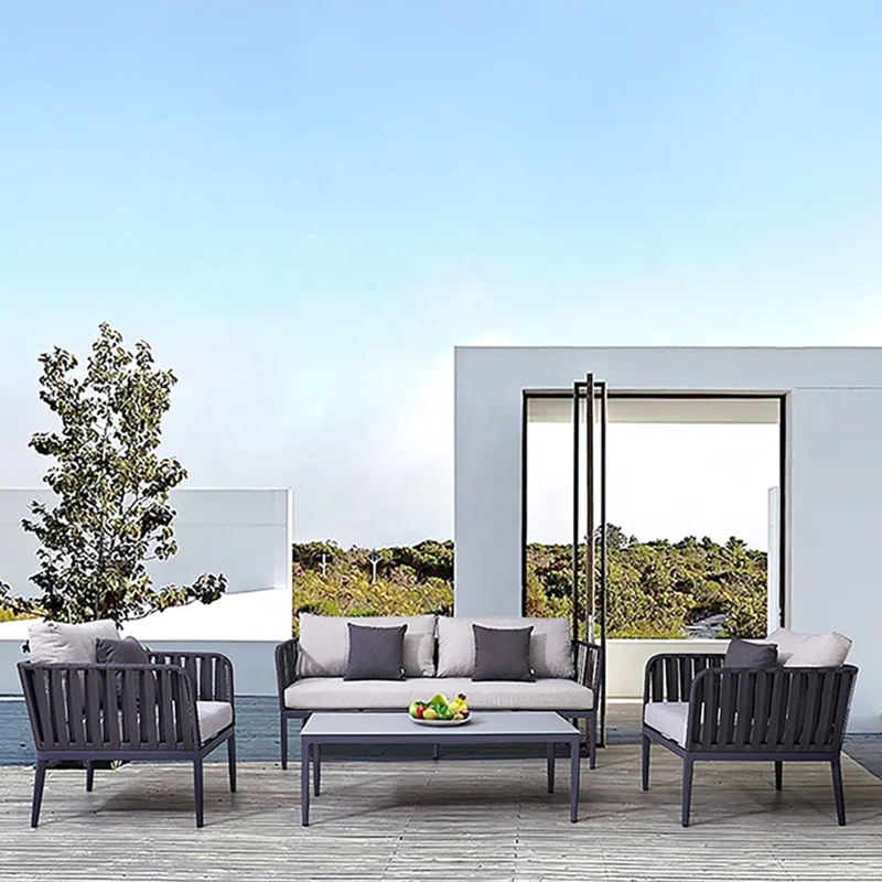 Outdoor Furniture Set Sale - Z moderno pátio conversa loveseat sofá