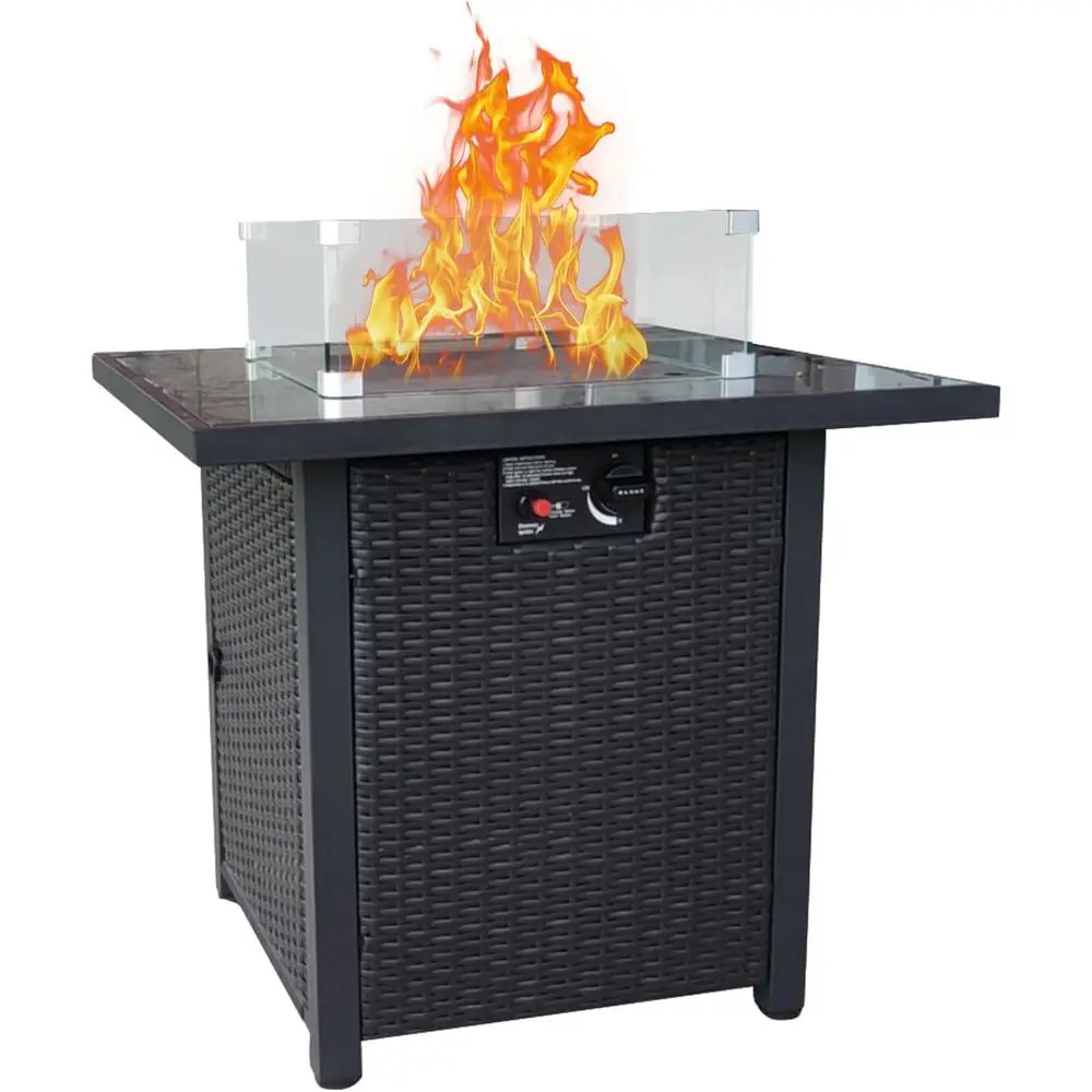 Outdoor Furniture With Fire Pit - Conjunto de Móveis de Pátio em
