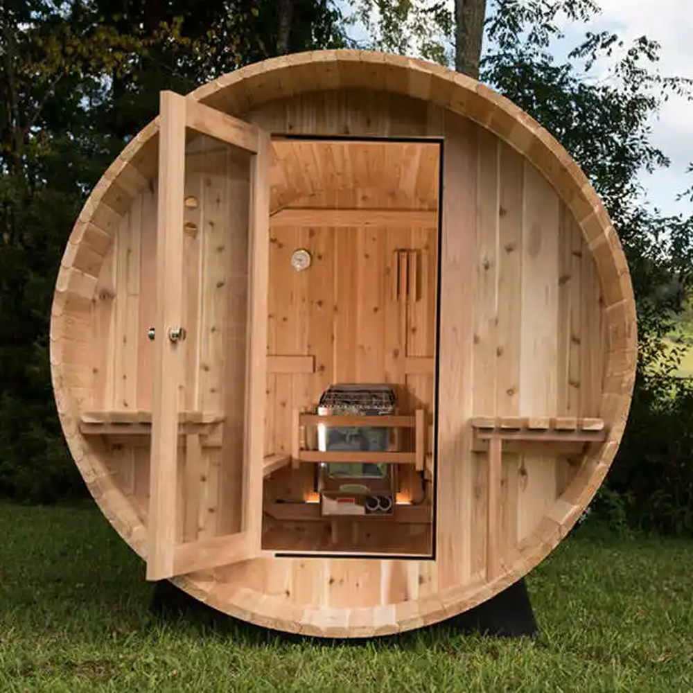 Outdoor Furniture Wood - Sauna Externa por Atacado: Sauna a