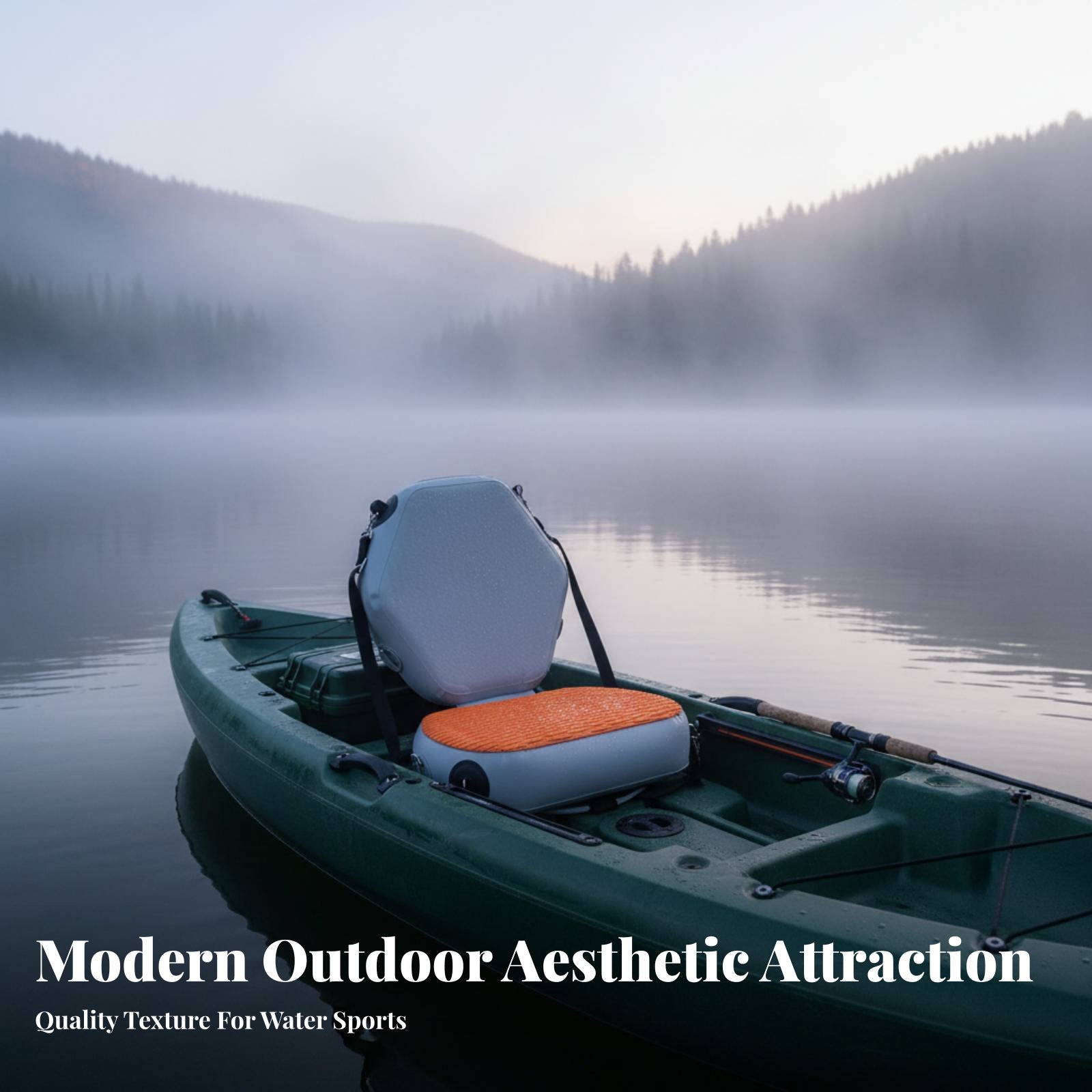 Outdoor Furniture Waterproof - Assento inflável para caiaque, resistente ao