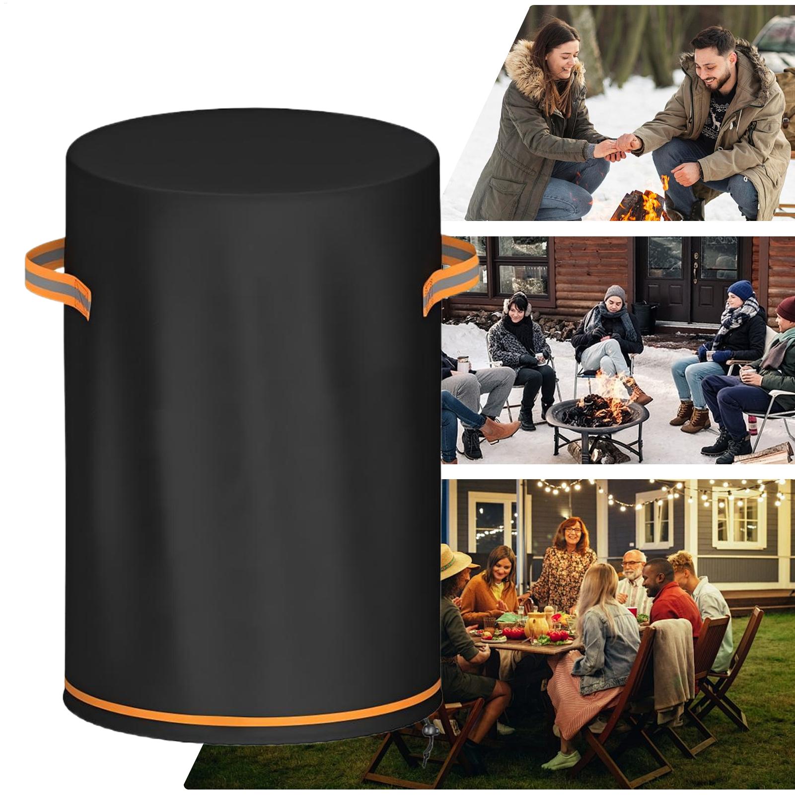 Outdoor Furniture Balcony - Capa para Coluna de Lareira, Protetor