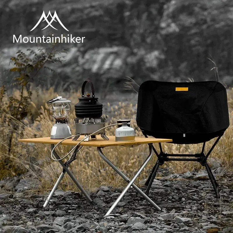 Folding Picnic Table - Mesa Dobrável de Bambu MOUNTAINHIKER 2/3