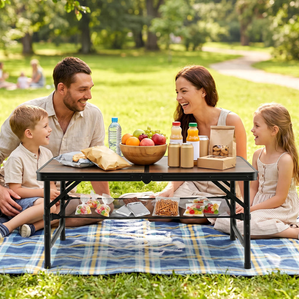 Mesa de camping dobrável, mesa - Folding Picnic Table avaliação e preço