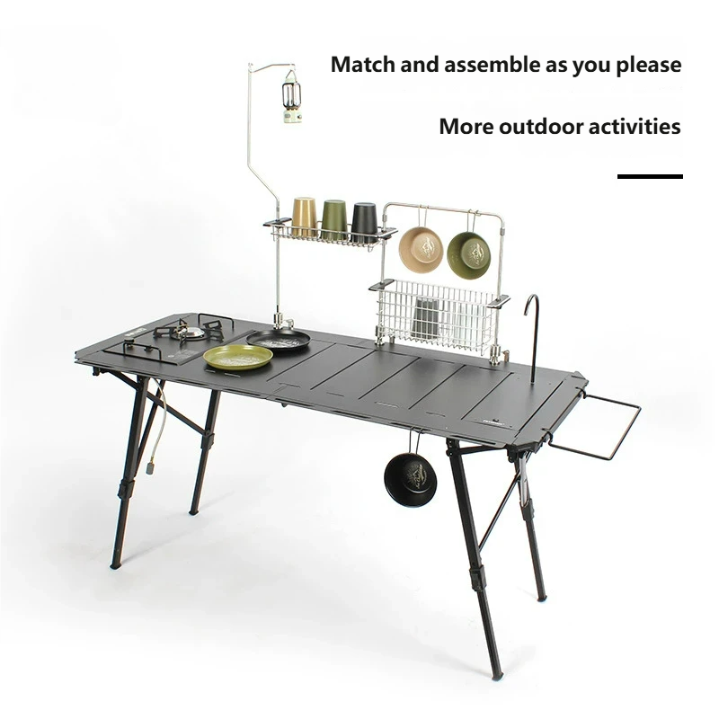 Mesa Tática Portátil de Alumín - Folding Picnic Table avaliação e preço