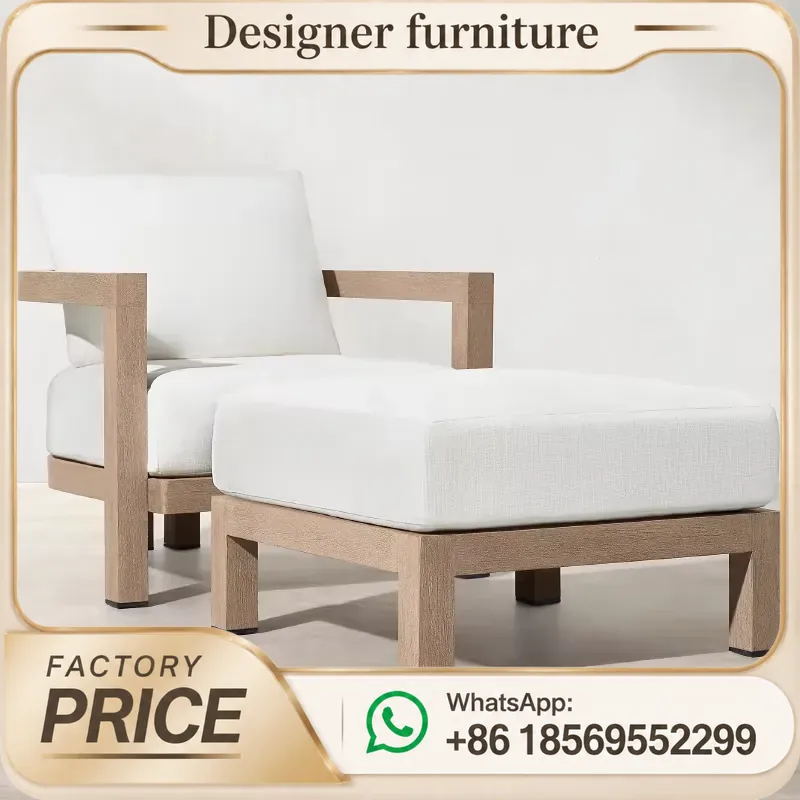 Conjunto de sofá de madeira te - Outdoor Furniture Balcony avaliação e preço