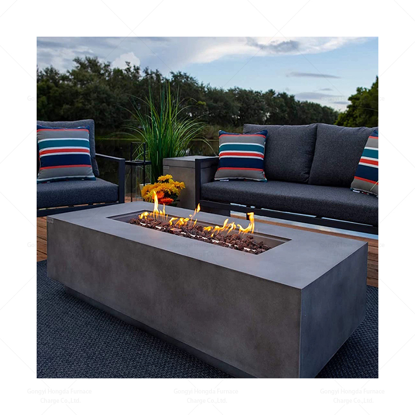 Conjunto de Móveis Externos Mo - Outdoor Furniture With Fire Pit Table avaliação e preço