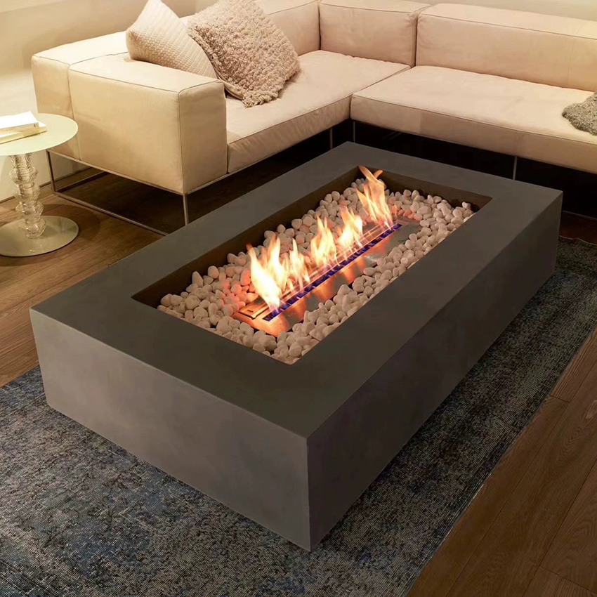 Conjunto de Móveis Externos Mo - Outdoor Furniture With Fire Pit Table avaliação e preço