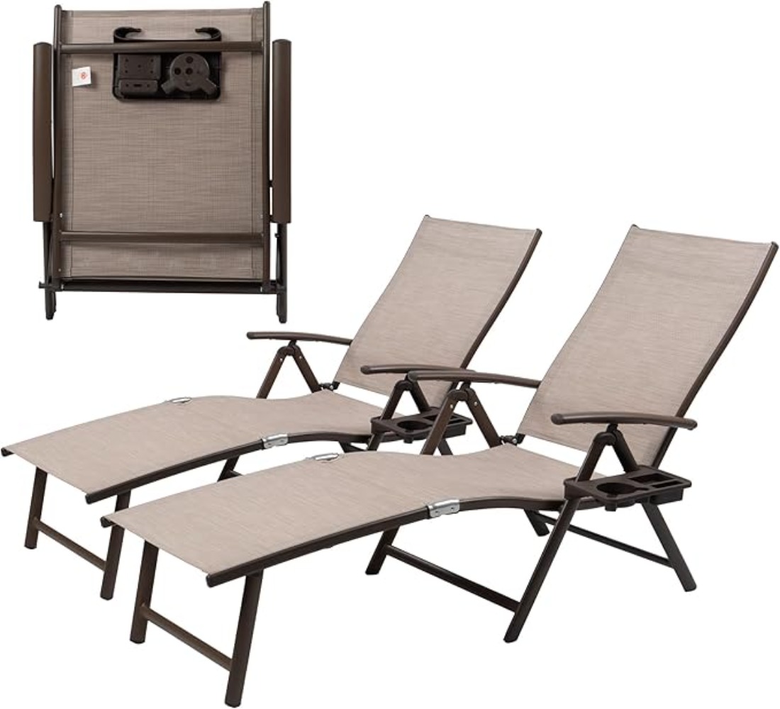 Espreguiçadeira reclinável de  - Deck Chair Lounger avaliação e preço