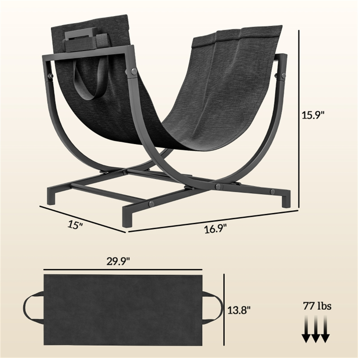 Suporte para Lenha de Madeira  - Outdoor Furniture Wood avaliação e preço