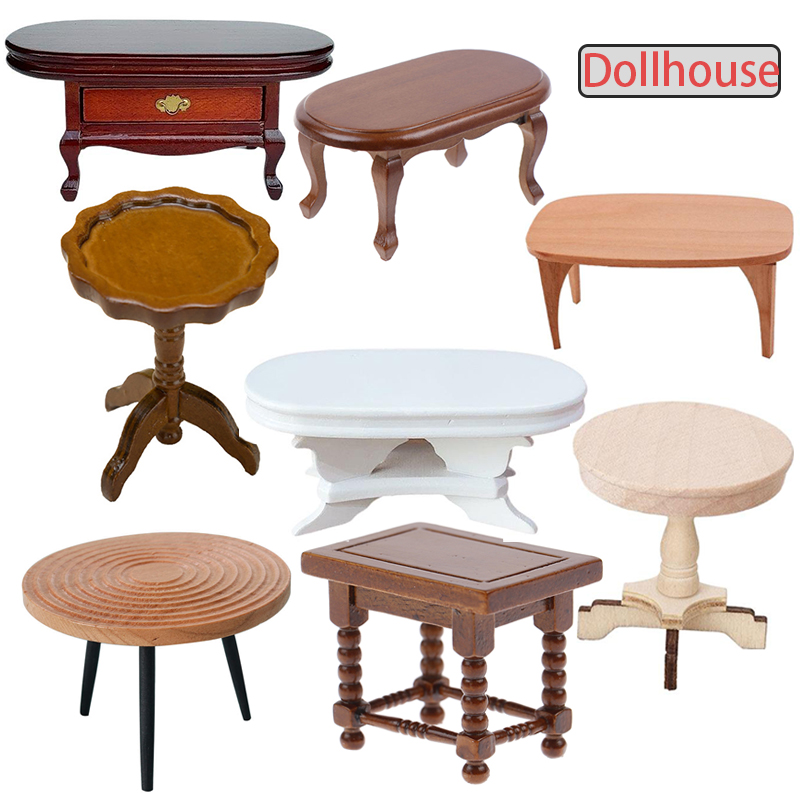 1:12 casa de bonecas em miniat - Outdoor Furniture Wood avaliação e preço