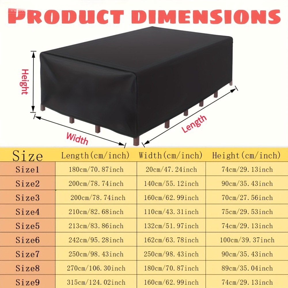 Capa para Sofá de Jardim, Vara - Outdoor Furniture Balcony avaliação e preço