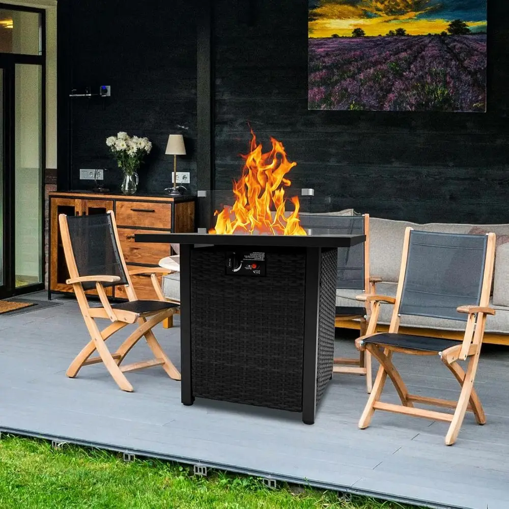 Conjunto de Móveis de Pátio em - Outdoor Furniture With Fire Pit avaliação e preço