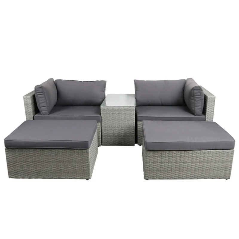 Conjunto de Sofá de Rattan par - Outdoor Furniture Set Sale avaliação e preço
