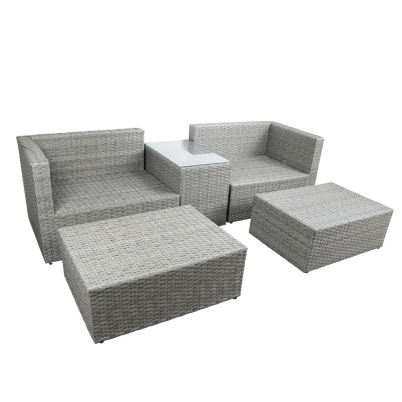Conjunto de Sofá de Rattan par - Outdoor Furniture Set Sale avaliação e preço