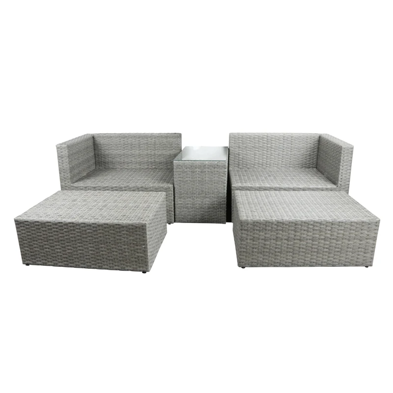 Conjunto de Sofá de Rattan par - Outdoor Furniture Set Sale avaliação e preço