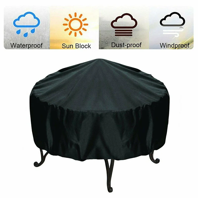 Tampa redonda do fogão do poço - Outdoor Furniture With Fire Pit avaliação e preço