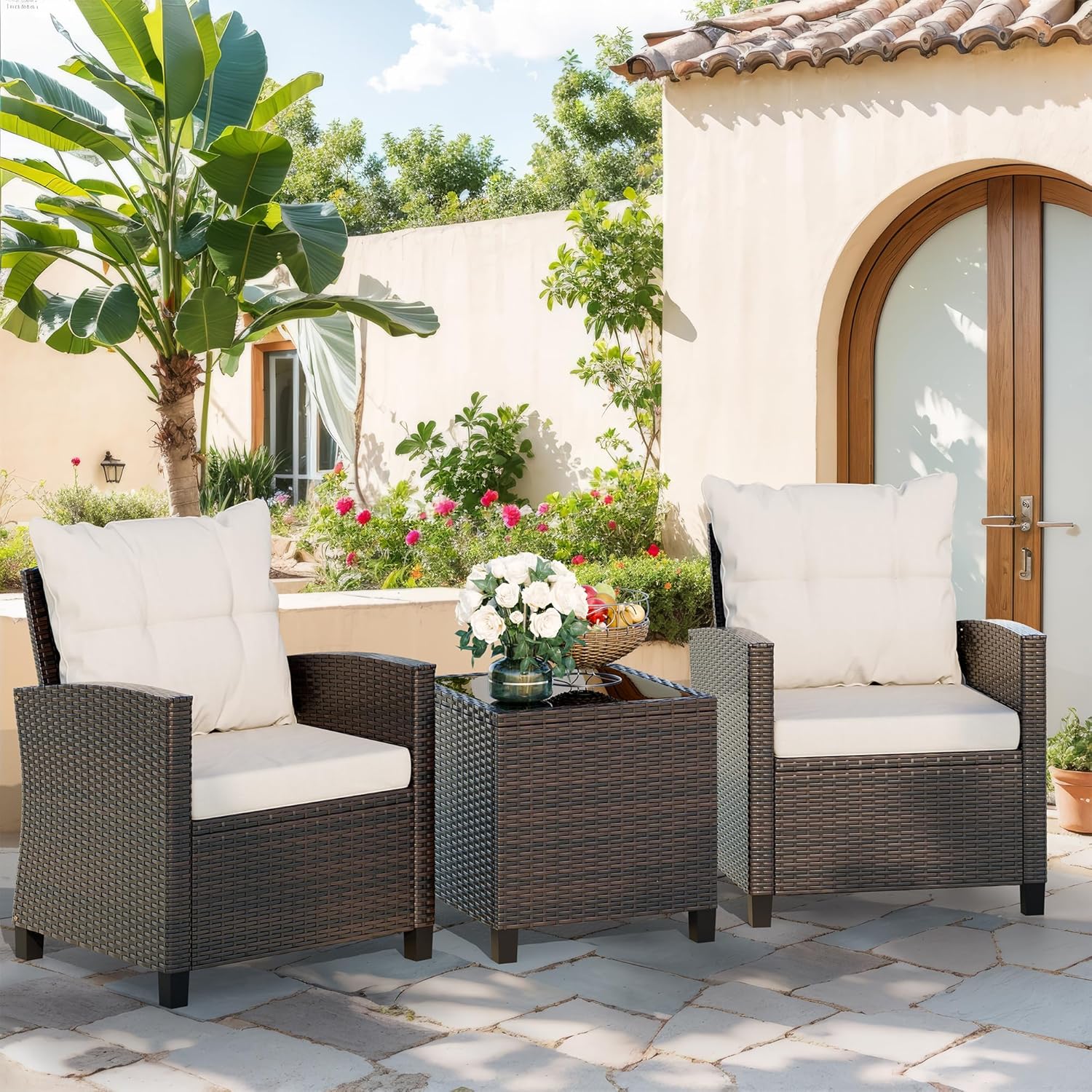Conjunto de bistrô compacto be - Outdoor Furniture Balcony avaliação e preço