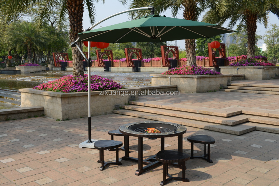 Conjunto de Móveis para Jardim - Outdoor Furniture With Fire Pit Table avaliação e preço