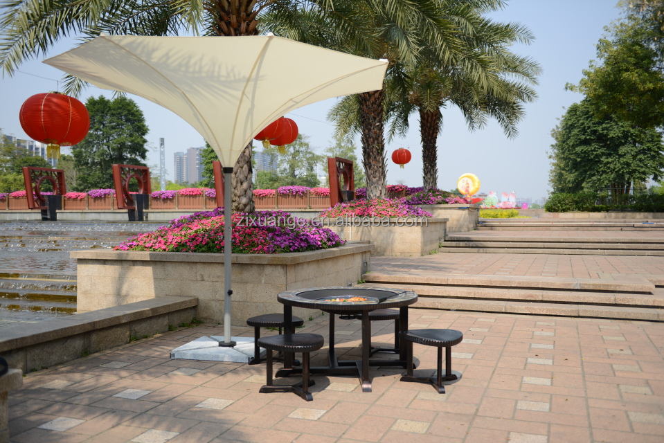 Conjunto de Móveis para Jardim - Outdoor Furniture With Fire Pit Table avaliação e preço