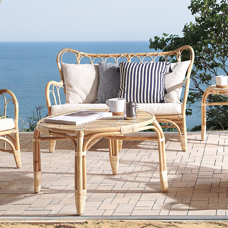 Sofá de Rattan Natural para Ex - Outdoor Furniture Indonesia avaliação e preço