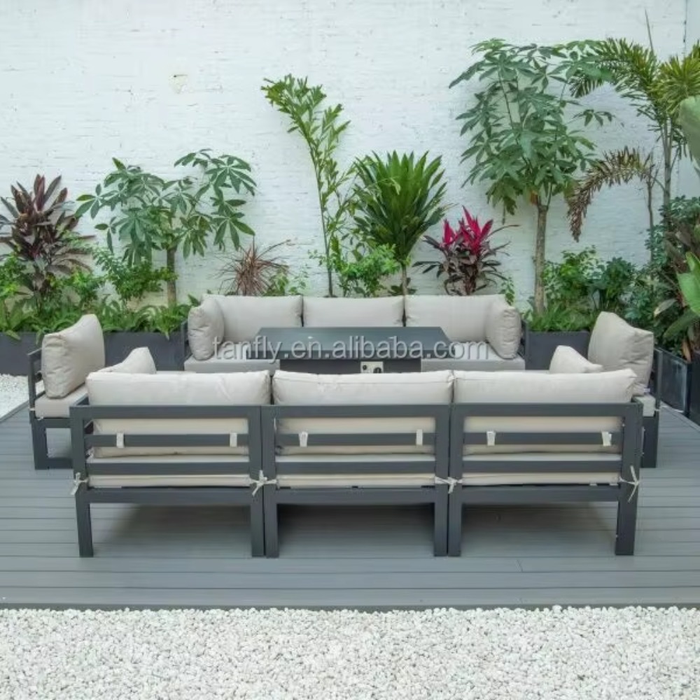 Conjunto de Móveis para Exteri - Outdoor Furniture With Fire Pit Table avaliação e preço