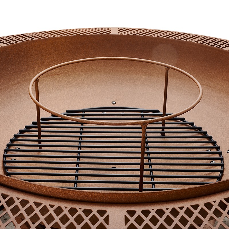 Conjunto de Churrasqueira e Me - Outdoor Furniture With Fire Pit Table avaliação e preço