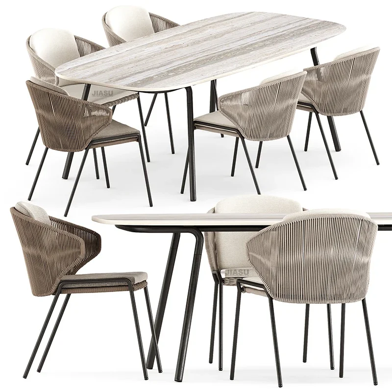 'Mobiliário ao ar livre de aço - Outdoor Furniture Balcony avaliação e preço