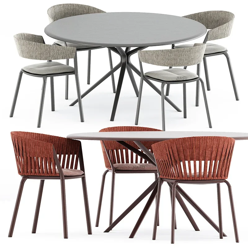 'Mobiliário ao ar livre de aço - Outdoor Furniture Balcony avaliação e preço