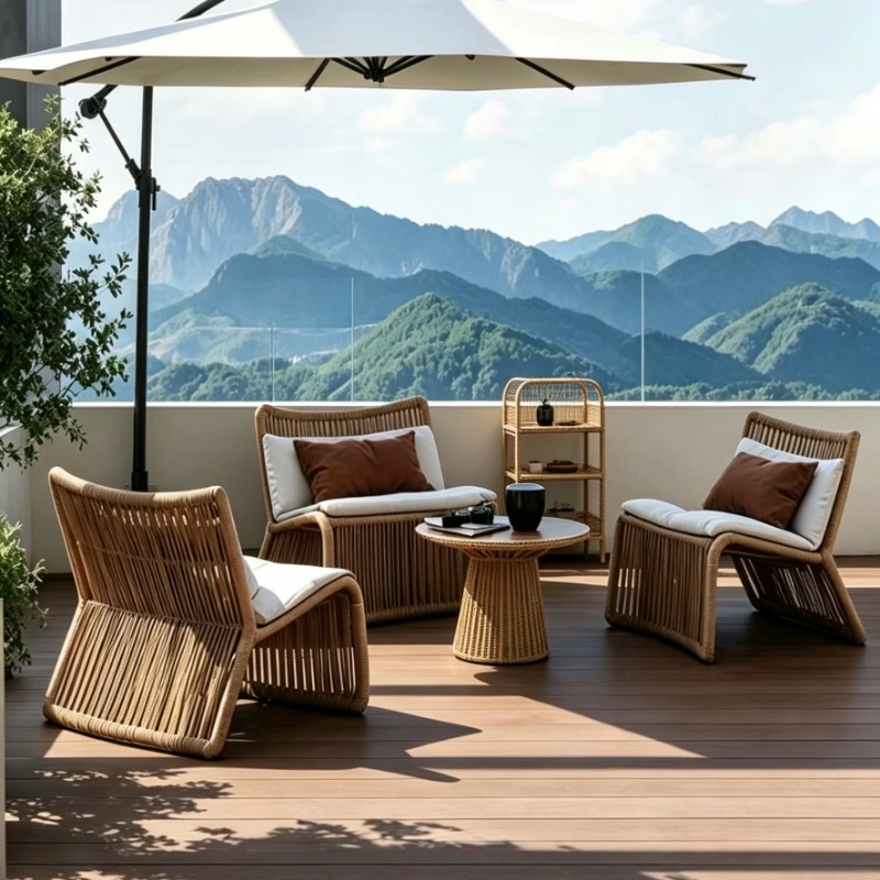 Conjunto de três peças de móve - Outdoor Furniture One Piece avaliação e preço