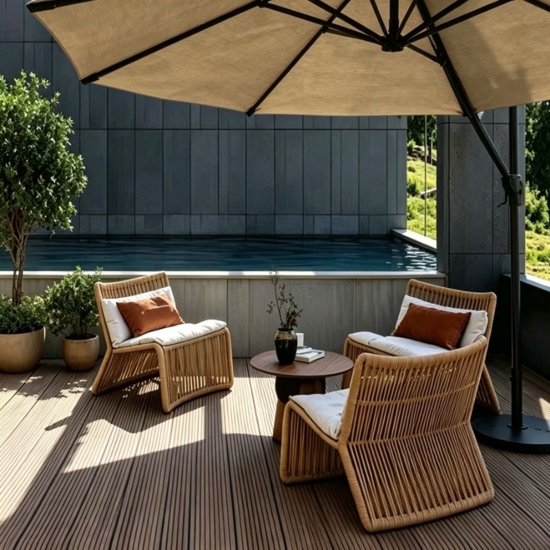 Conjunto de três peças de móve - Outdoor Furniture One Piece avaliação e preço