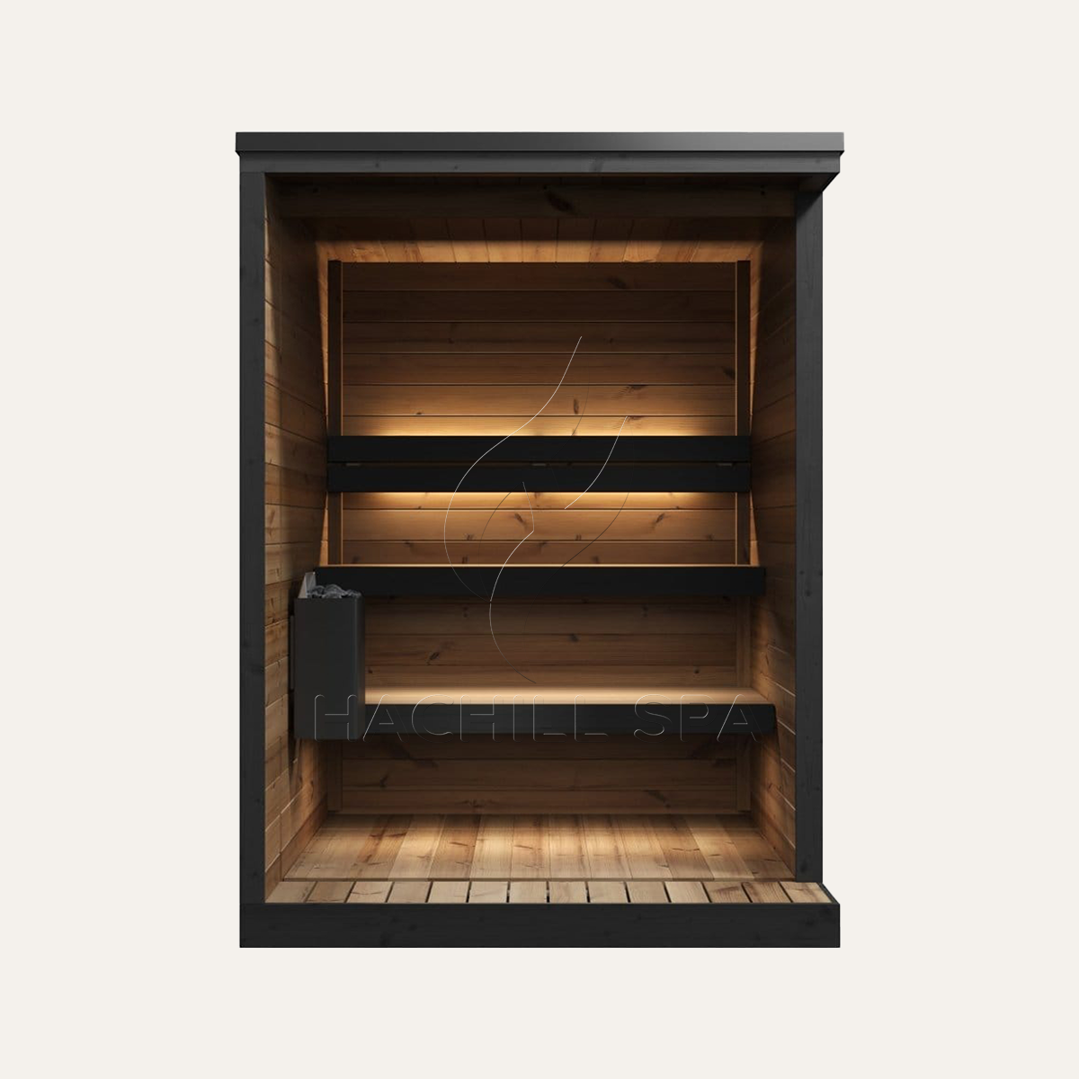 Sauna Externa para 4 Pessoas,  - Outdoor Furniture Wood avaliação e preço