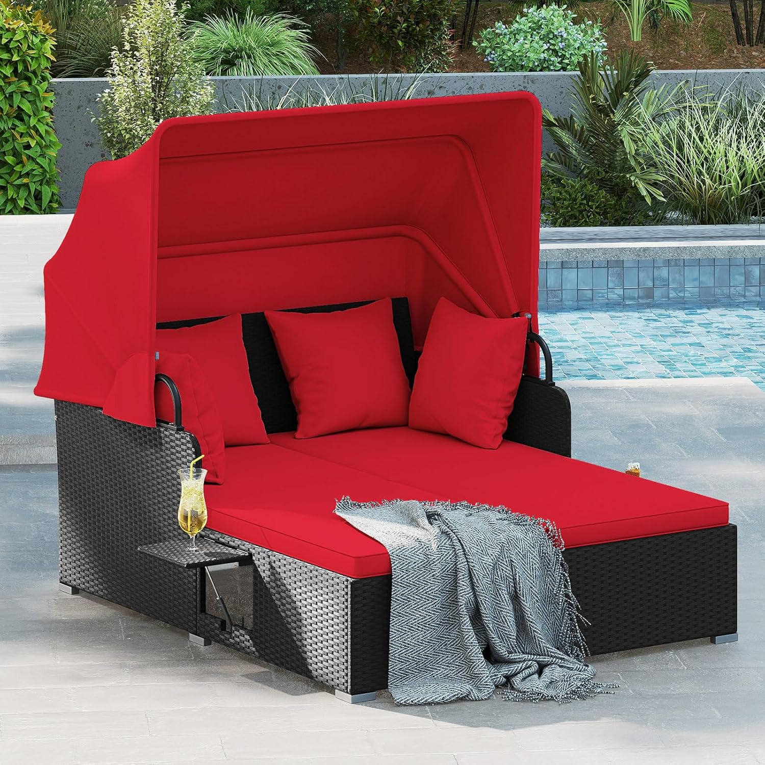 Cama de Dia ao Ar Livre para 2 - Outdoor Furniture Balcony avaliação e preço