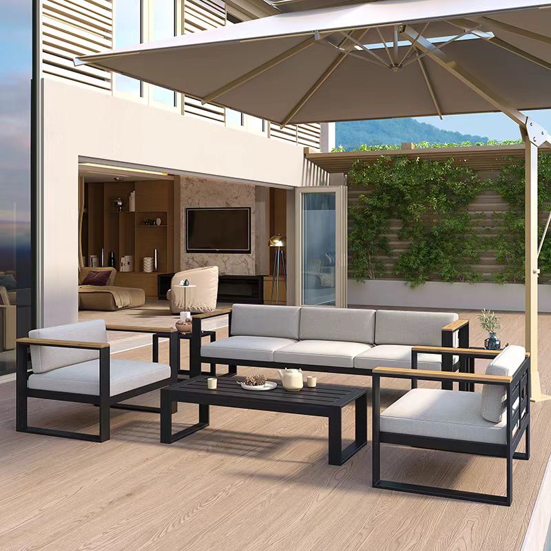 Conjunto de sofá de alumínio e - Outdoor Furniture Set Sale avaliação e preço