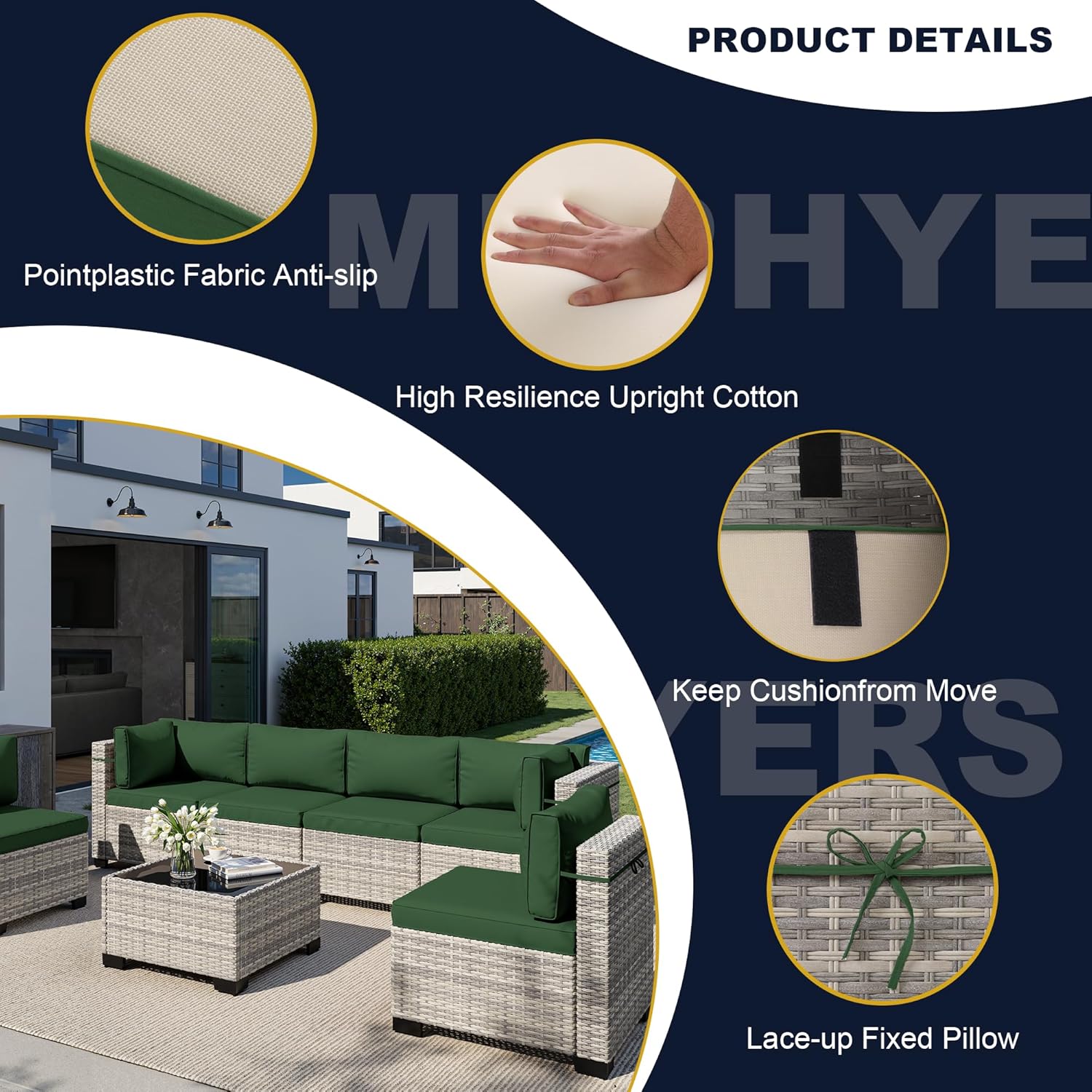 Conjunto de Móveis para Pátio  - Outdoor Furniture With Fire Pit avaliação e preço
