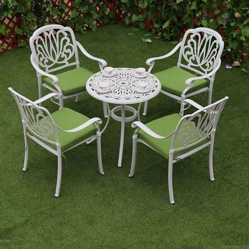 Conjunto de Jardim em Alumínio - Outdoor Furniture With Fire Pit Table avaliação e preço