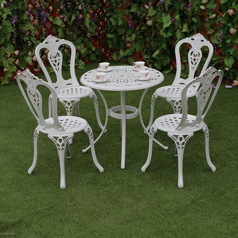 Conjunto de Jardim em Alumínio - Outdoor Furniture With Fire Pit Table avaliação e preço