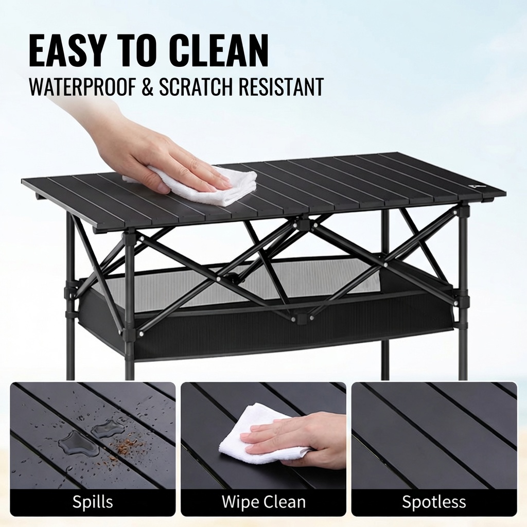 Mesa Portátil Dobrável para Ex - Folding Picnic Table avaliação e preço