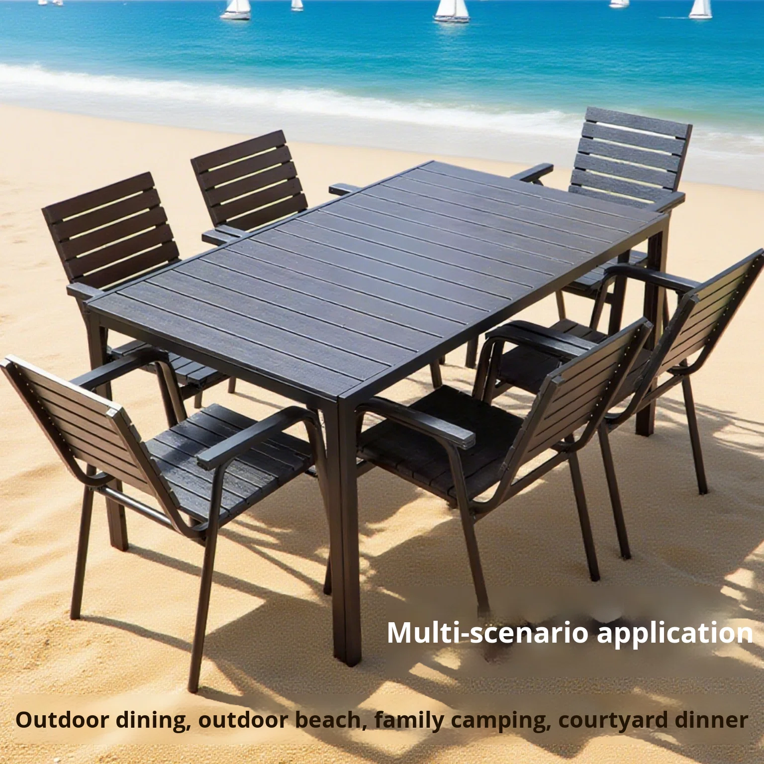 Novo Conjunto de Mesa e Cadeir - Outdoor Furniture Balcony avaliação e preço
