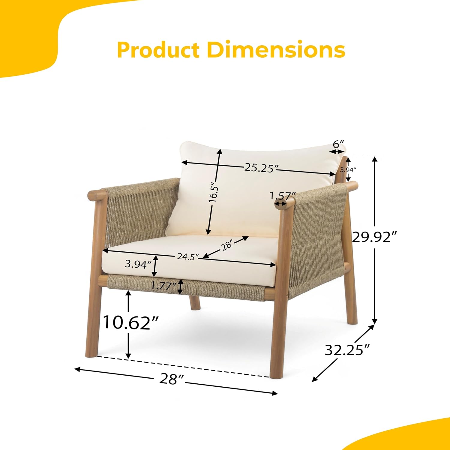 Cadeira de Jardim em Madeira M - Deck Chair Lounger avaliação e preço