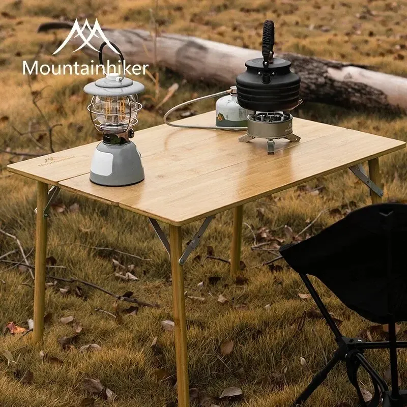 Mesa Dobrável de Bambu MOUNTAI - Folding Picnic Table avaliação e preço