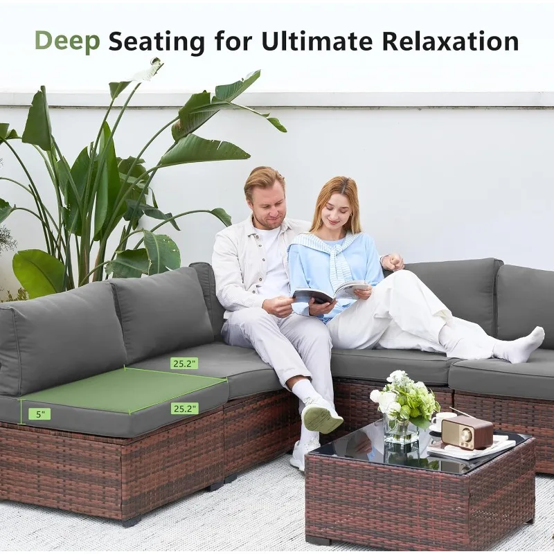 Conjunto de Móveis para Pátio  - Outdoor Furniture With Fire Pit Table avaliação e preço